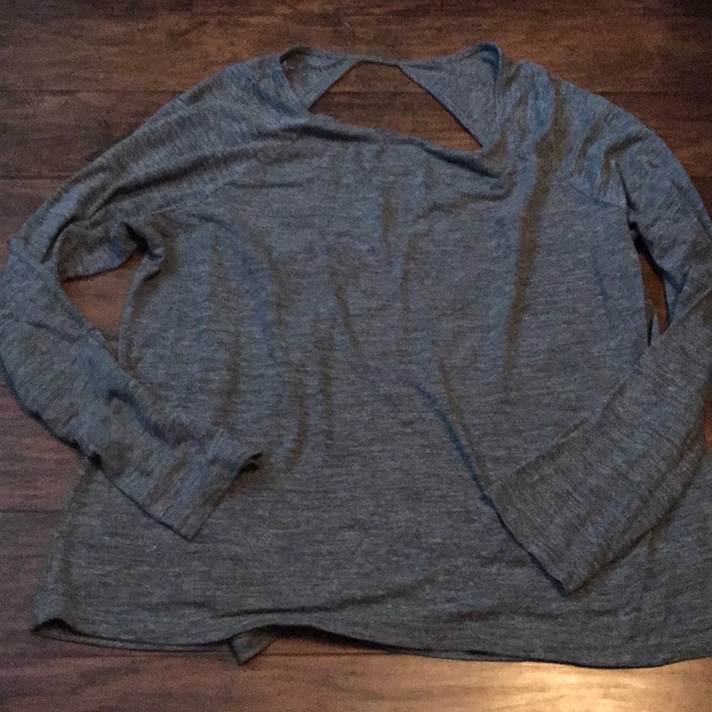 Reebok long sleeve workout shirt